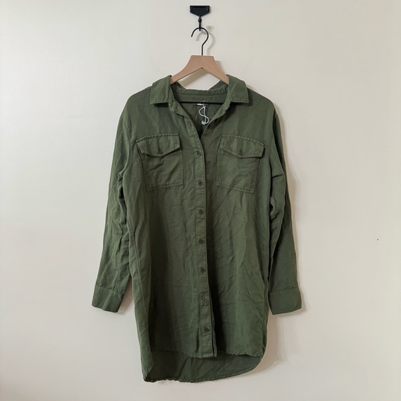 Outerknown Tops - NWOT OUTERKNOWN button up shirt/dress - medium.